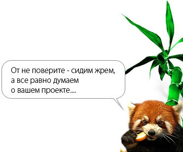 Не поверите - сидим жрем